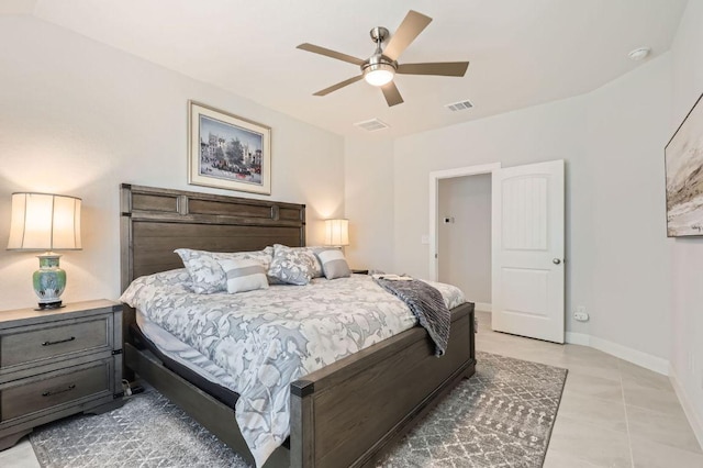 304 La Joya Pass, Leander, TX 78641 - bedroom with ceiling fan and baseboards