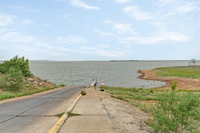property view of water