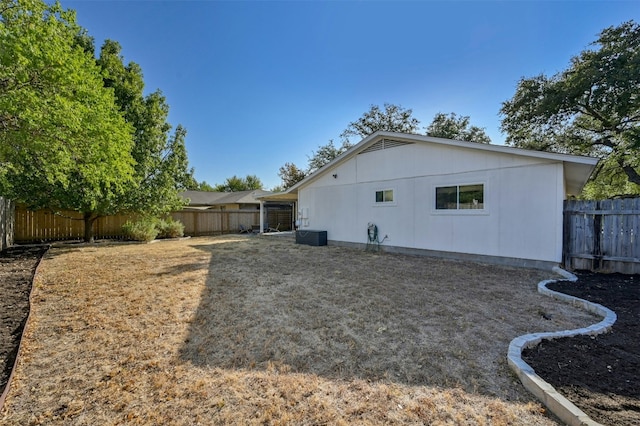 12218 Grimsley Dr, Austin, TX 78759 - back of property featuring a fenced backyard