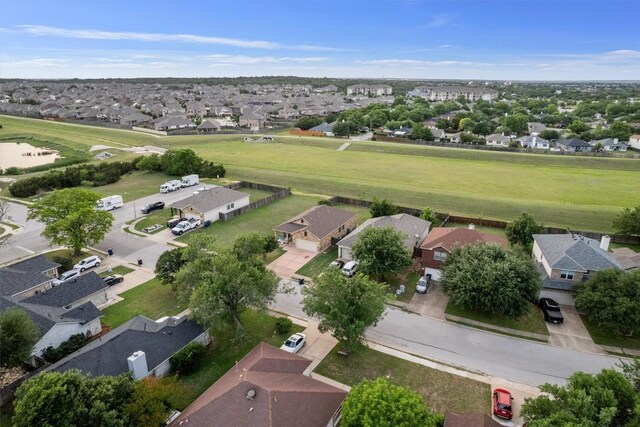 birds eye view of property featuring a residential view