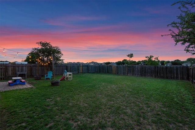 1307 Tamarac Trl, Leander, TX 78641 - fenced backyard with a patio