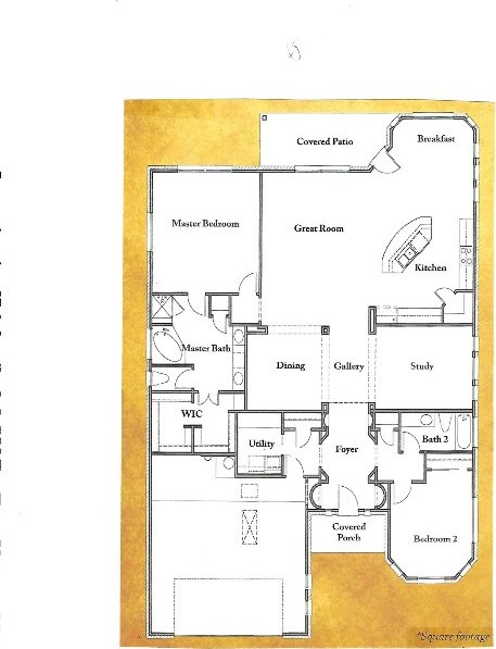 1005 Fort Davis St, Georgetown, TX 78633 - floor plan / room layout