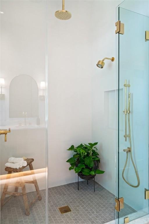 5914 Cape Coral Dr, Austin, TX 78746 - interior space with a stall shower