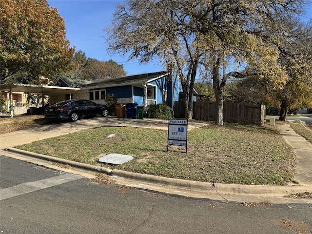 8105 Dowling Cv, Austin, TX 78745 - view of front of home with driveway