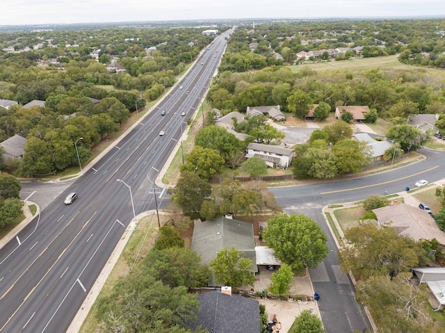 8105 Dowling Cv, Austin, TX 78745 - aerial perspective of suburban area with a highway