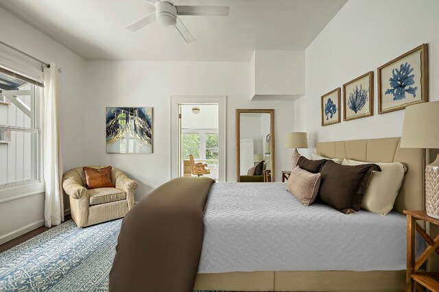 1613 Garden St, Austin, TX 78702 - bedroom featuring ceiling fan