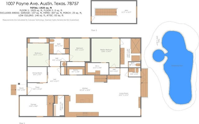 1007 Payne Ave, Austin, TX 78757 - plan