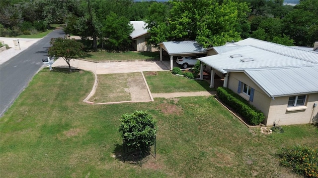 drone / aerial view