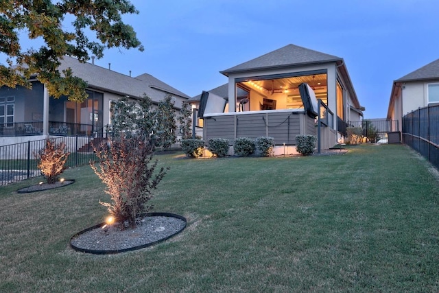 741 Faith Dr, Liberty Hill, TX 78642 - view of yard
