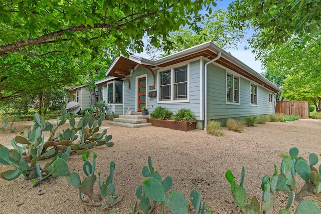 5414 Duval St, Austin, TX 78751 - view of ranch-style home