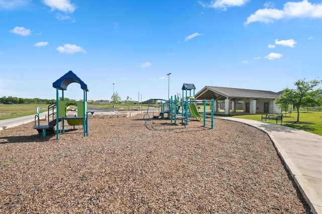 view of community playground