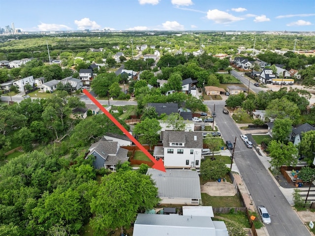 5009 Lott Ave, Austin, TX 78721 - aerial perspective of suburban area