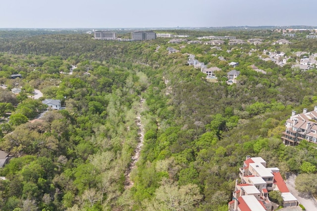 2100 Four Oaks Ln, Austin, TX 78704 - bird's eye view of a heavily wooded area