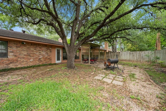 3909 Alderwood Ln, Temple, TX 76502 - view of yard with a patio