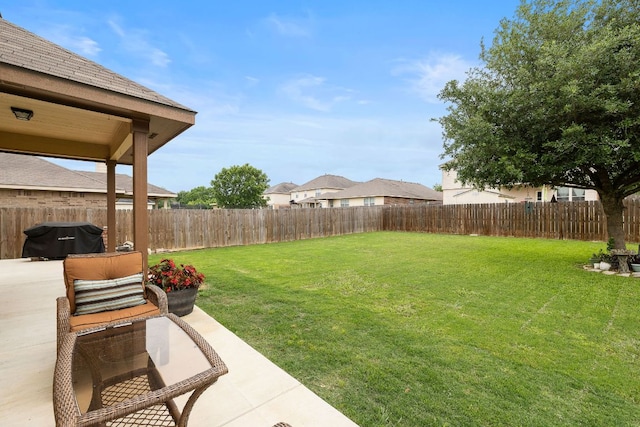 12616 Wayne Spur Ln, Elgin, TX 78621 - view of yard with a patio area