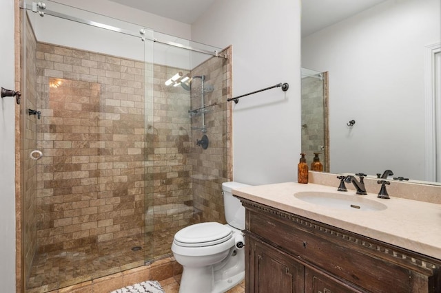 3605 Fawn Creek Path, Austin, TX 78746 - full bath with vanity and a shower stall