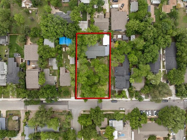 drone / aerial view featuring a residential view
