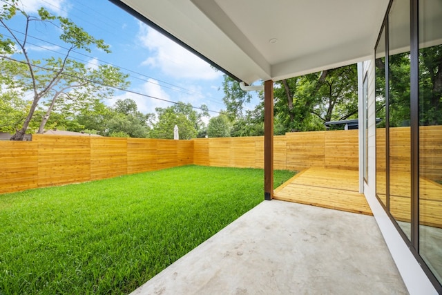 4708 Philco Dr, Austin, TX 78745 - view of yard with a patio area