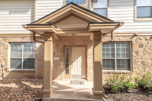 16100 S Great Oaks Dr Unit 3602, Round Rock, TX 78681 - entrance to property with stone siding