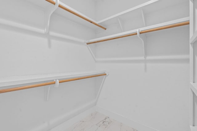402 W 55th St Unit 2, Austin, TX 78751 - spacious closet featuring light marble finish floors