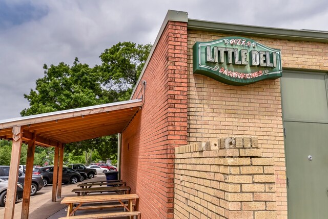 1815 Cullen Ave Unit 1, Austin, TX 78757 - exterior view of brick siding