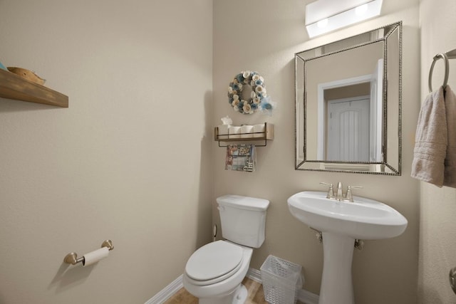 202 Parkwest Dr, Cedar Park, TX 78613 - bathroom with baseboards and toilet