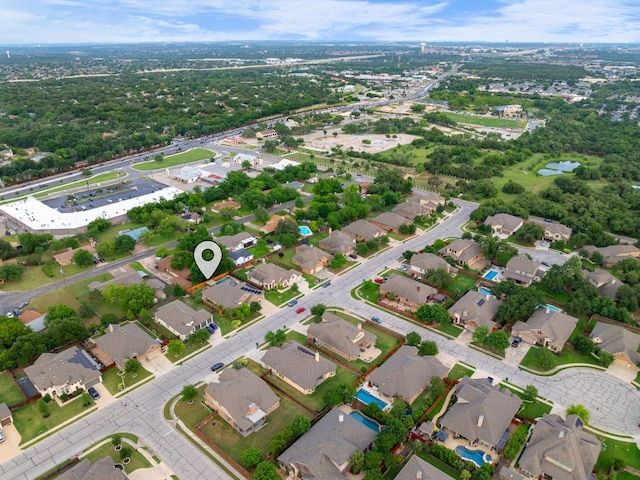 202 Parkwest Dr, Cedar Park, TX 78613 - aerial view featuring a residential view