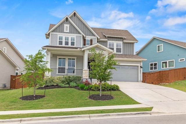 991 Hazy Hills Loop, Dripping Springs, TX 78620 - craftsman inspired home with fence, board and batten siding, and driveway