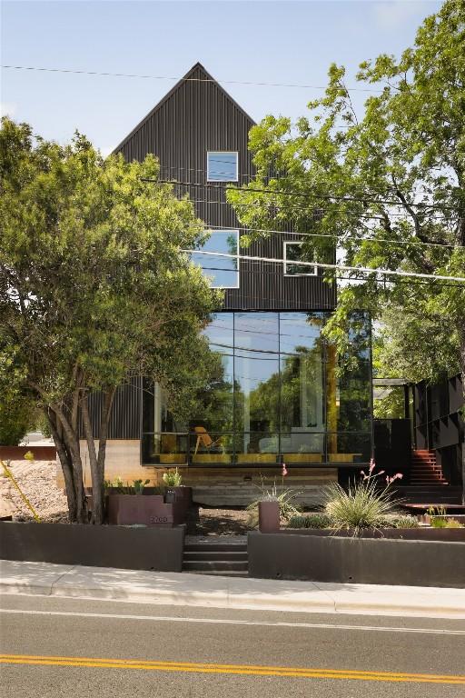 exterior space with a balcony