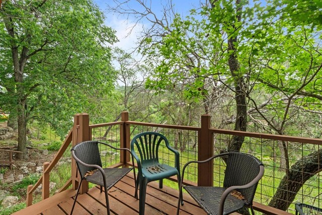 view of deck