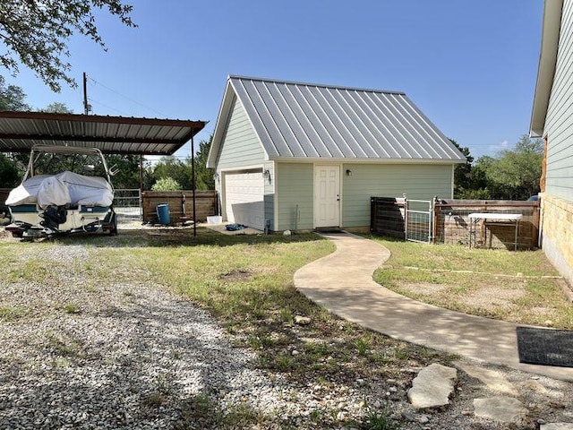923 Debco Ln, Spicewood, TX 78669 - view of garage