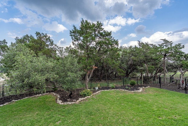 1766 Rowdy Loop, Leander, TX 78641 - view of yard featuring a fenced backyard