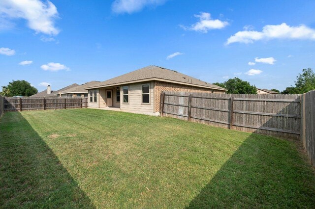 1364 Star Mdw, Kyle, TX 78640 - view of fenced backyard