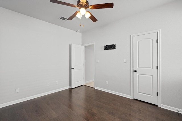 8105 Porto Cv, Round Rock, TX 78665 - unfurnished bedroom featuring wood finished floors and ceiling fan