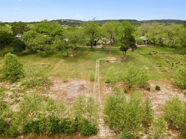 drone / aerial view featuring a rural view