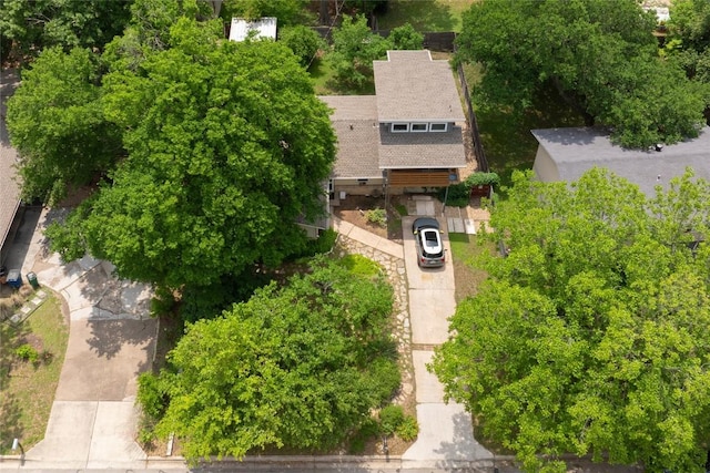 drone / aerial view
