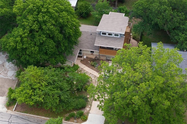 aerial view