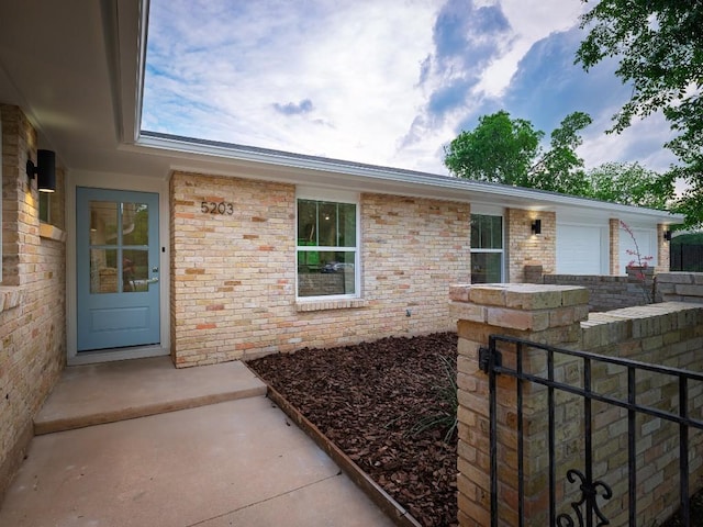 5203 Branding Chase St, Austin, TX 78727 - entrance to property featuring brick siding