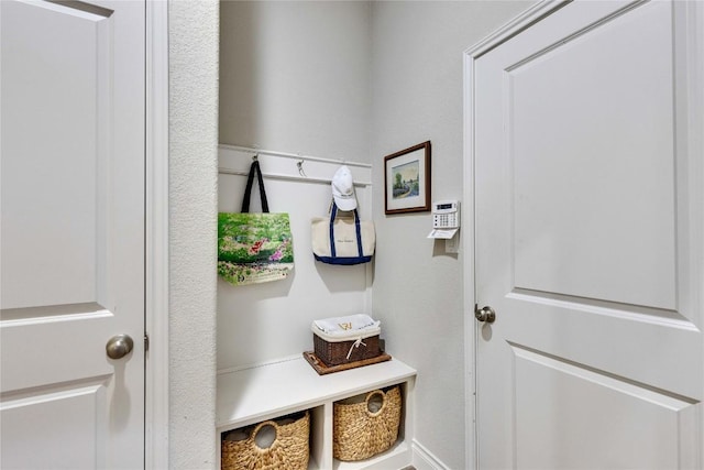 view of mudroom