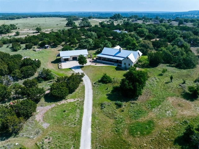 424 Hidden Creek Dr, Dripping Springs, TX 78620 - aerial view of sparsely populated area