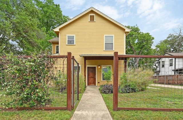 503 Allen St Unit 503A, Austin, TX 78702 - traditional-style house with fence and a front yard