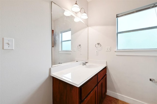 503 Allen St Unit 503A, Austin, TX 78702 - bathroom featuring vanity and baseboards