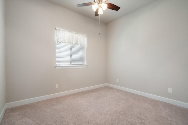 103 Lockhart Loop, Georgetown, TX 78628 - spare room with light colored carpet and a ceiling fan