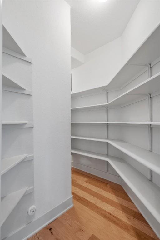 view of storage area