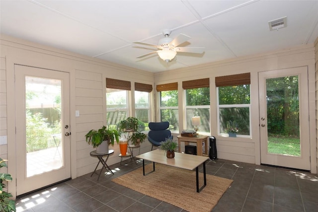 307 Deer Trace Cv, Cedar Park, TX 78613 - sunroom / solarium with tile patterned flooring