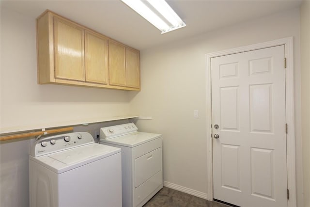 307 Deer Trace Cv, Cedar Park, TX 78613 - laundry area featuring washing machine and clothes dryer and cabinet space