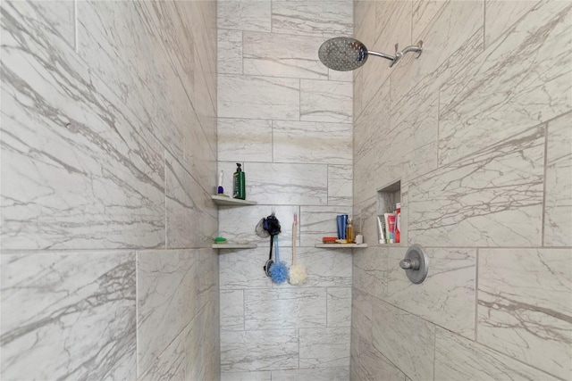 3105 High Meadow St, Seguin, TX 78155 - bathroom featuring tiled shower