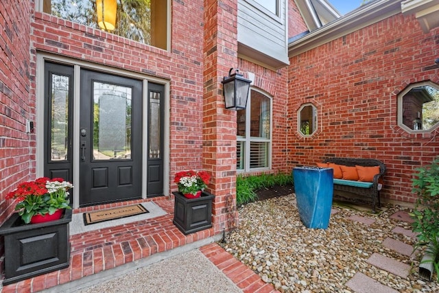 5705 Puccoon Cv, Austin, TX 78759 - view of exterior entry with brick siding