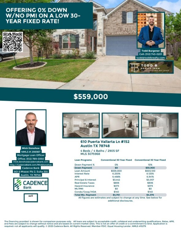610 Puerta Vallarta Ln Unit 152, Austin, TX 78748 - view of a document with multiple images