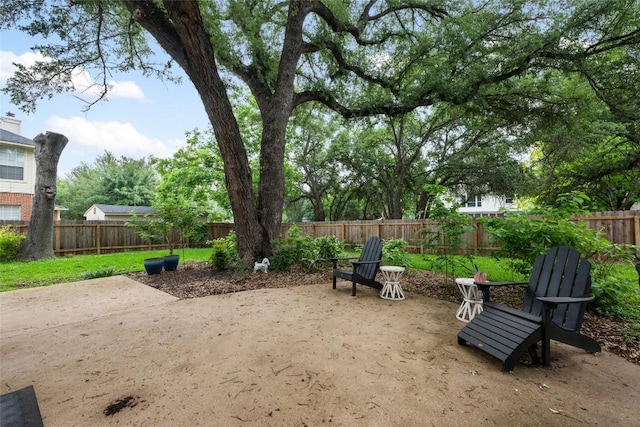 2045 Saint Andrews Dr, Round Rock, TX 78664 - fenced backyard with a patio area